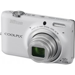 Цифрові фотоапарати Nikon Coolpix S6500 White