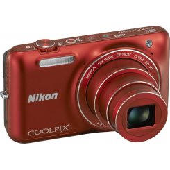 Цифровые фотоаппараты Nikon Coolpix S6600 Red