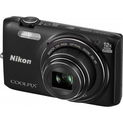 Купить Цифровые фотоаппараты Nikon Coolpix S6800 Black - цена в Харькове, Киеве, Днепре, Одессе
в интернет-магазине Telemart фото