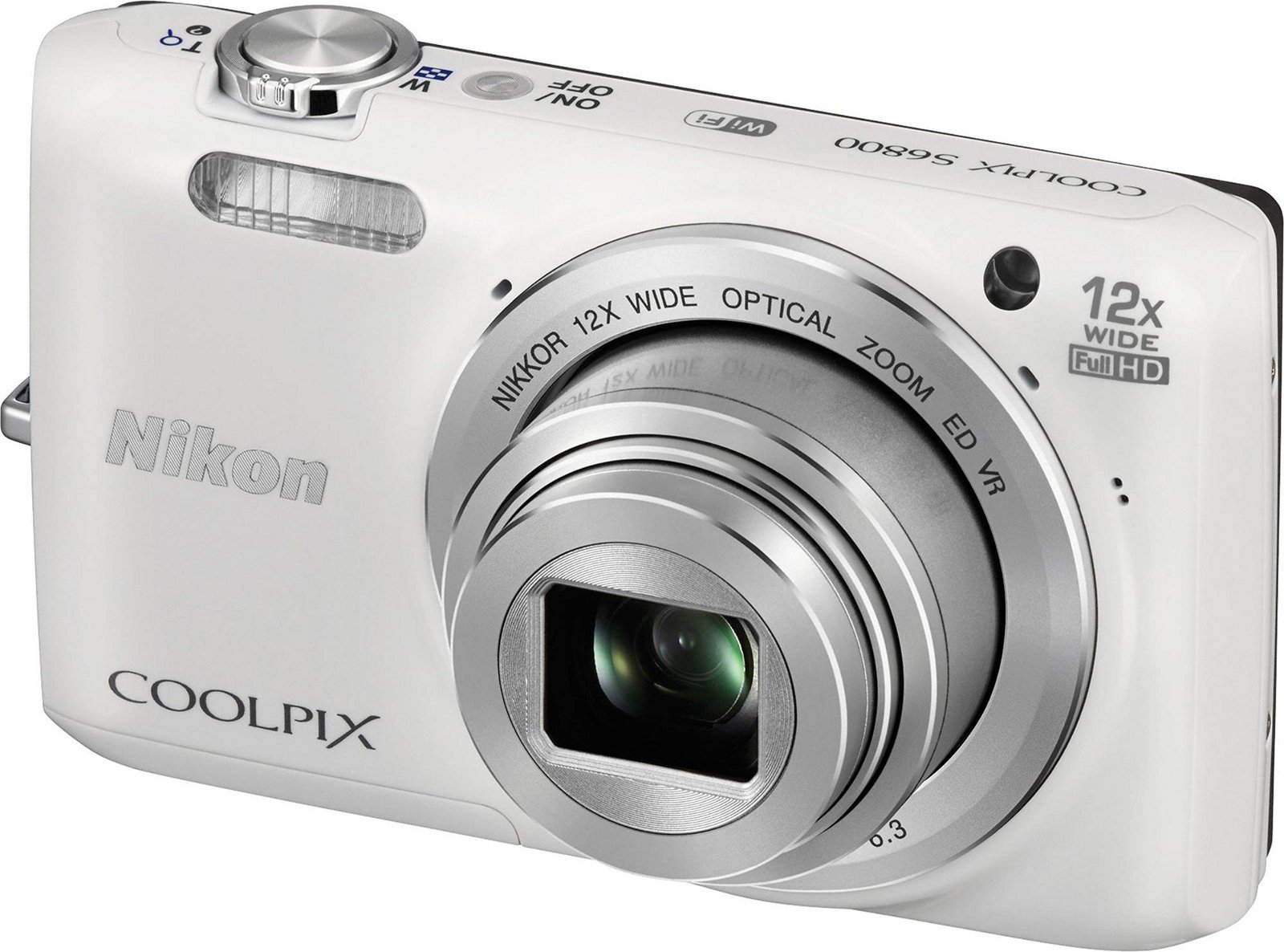 Купить Nikon Coolpix S6800 White цена на Nikon Coolpix S6800 White в