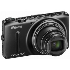 Цифровые фотоаппараты Nikon Coolpix S9500 Black