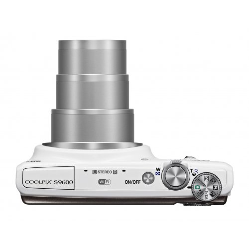 Купить Цифровые фотоаппараты Nikon Coolpix S9600 White - цена в Харькове, Киеве, Днепре, Одессе
в интернет-магазине Telemart фото