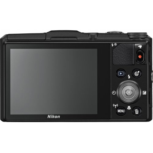 Купити Цифрові фотоапарати Nikon Coolpix S9700 Black - ціна в Києві, Львові, Вінниці, Хмельницькому, Франківську, Україні | інтернет-магазин TELEMART.UA фото