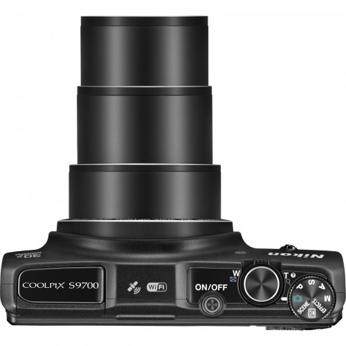Купити Цифрові фотоапарати Nikon Coolpix S9700 Black - ціна в Києві, Львові, Вінниці, Хмельницькому, Франківську, Україні | інтернет-магазин TELEMART.UA фото