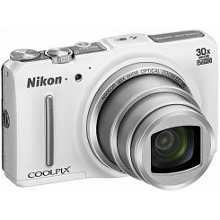 Цифрові фотоапарати Nikon Coolpix S9700 White