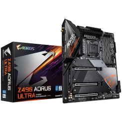 Фото Gigabyte Z490 AORUS ULTRA (s1200, Intel Z490)