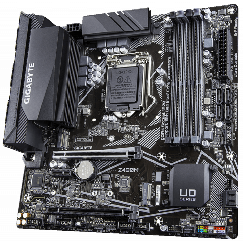 Photo Motherboard Gigabyte Z490M (s1200, Intel Z490)