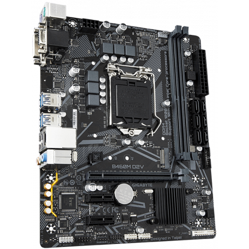 Продать Материнская плата Gigabyte B460M D2V (s1200, Intel B460) по Trade-In интернет-магазине Телемарт - Киев, Днепр, Украина фото