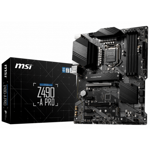 Intel New Core I5-10400f I5 10400f + Msi Z490m-s01 Motherboard Kit