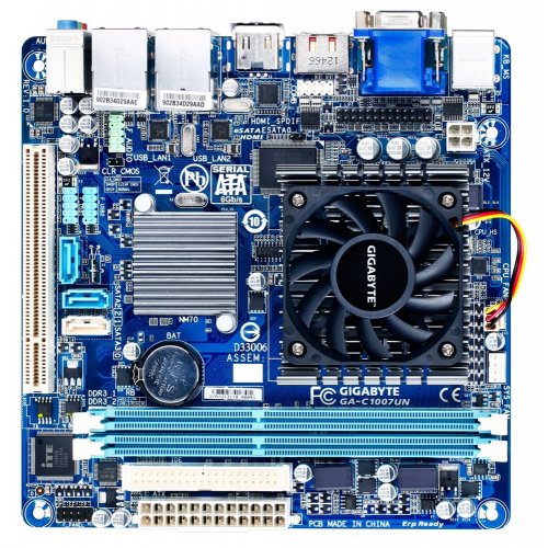 Продати Материнська плата Gigabyte GA-C1007UN-D (Intel NM70) за Trade-In у інтернет-магазині Телемарт - Київ, Дніпро, Україна фото