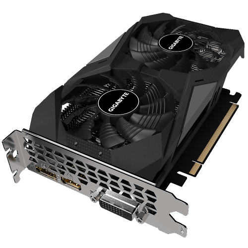 Photo Video Graphic Card Gigabyte GeForce GTX 1650 D6 WindForce OC 4096MB (GV-N1656WF2OC-4GD)