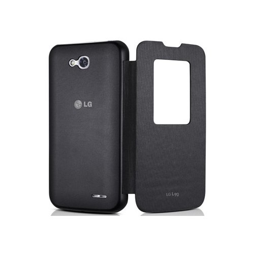 Купити Чохол Чехол LG Quick Window для LG L90 D405 (CCF-380) Black - ціна в Києві, Львові, Вінниці, Хмельницькому, Франківську, Україні | інтернет-магазин TELEMART.UA фото