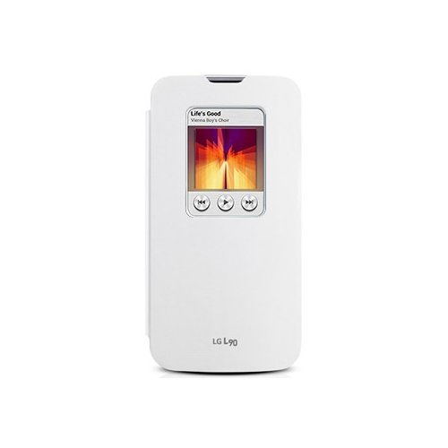 Купити Чохол Чехол LG Quick Window для LG L90 Dual D410 (CCF-385) White - ціна в Києві, Львові, Вінниці, Хмельницькому, Франківську, Україні | інтернет-магазин TELEMART.UA фото