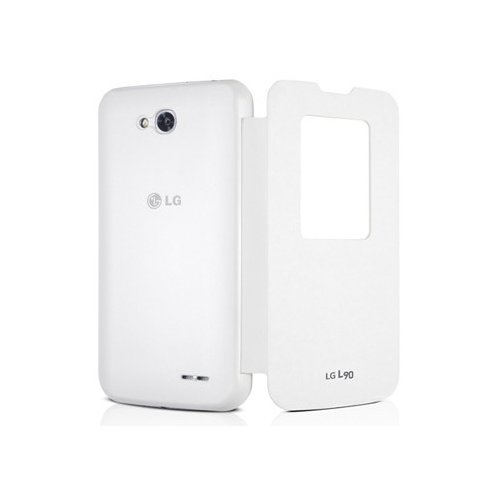Купити Чохол Чехол LG Quick Window для LG L90 Dual D410 (CCF-385) White - ціна в Києві, Львові, Вінниці, Хмельницькому, Франківську, Україні | інтернет-магазин TELEMART.UA фото