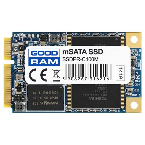 Продать SSD-диск GoodRAM C100 240GB 2.5" mSATA (SSDPR-C100M-240) по Trade-In интернет-магазине Телемарт - Киев, Днепр, Украина фото