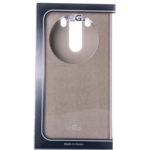 Чехол Чехол VOIA LG G3 D855 Flip Case Gold купить в Украине: Киев, Днепр, Харьков, Одесса  | Низкая цена, отзывы, характеристики от TELEMART фото