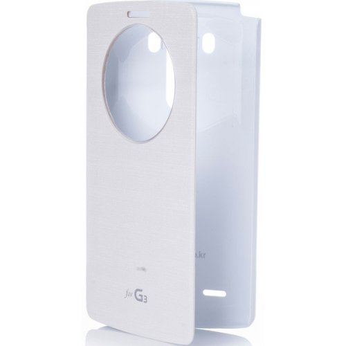 Чехол Чехол VOIA LG G3 D855 Flip Case White купить в Украине: Киев, Днепр, Харьков, Одесса  | Низкая цена, отзывы, характеристики от TELEMART фото