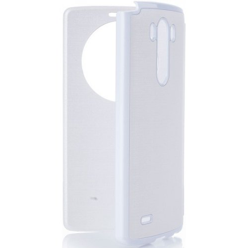 Чехол Чехол VOIA LG G3 D855 Flip Case White купить в Украине: Киев, Днепр, Харьков, Одесса  | Низкая цена, отзывы, характеристики от TELEMART фото