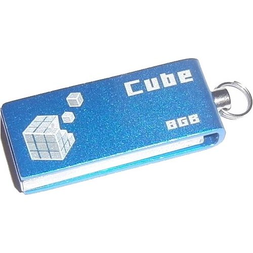 Купить Накопитель GoodRAM Cube Blue 8GB (PD8GH2GRCUBR9) - цена в Харькове, Киеве, Днепре, Одессе
в интернет-магазине Telemart фото