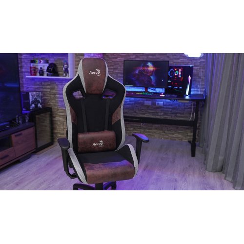 Игровое кресло Aerocool Count Burgundy Red купить в Украине | Telemart фото