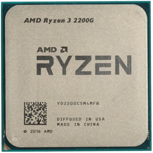 Продати Процесор AMD Ryzen 3 2200G 3.5(3.7)GHz sAM4 Tray (YD2200C5M4MFB) за Trade-In у інтернет-магазині Телемарт - Київ, Дніпро, Україна фото