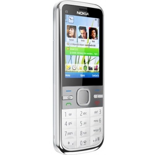 Купить Мобильный телефон Nokia C5-00.2 White - цена в Харькове, Киеве, Днепре, Одессе
в интернет-магазине Telemart фото