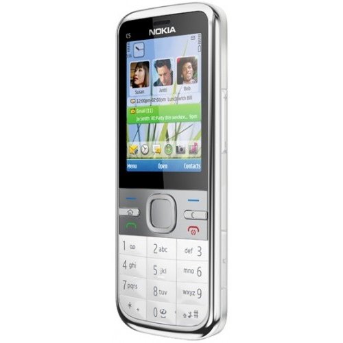 Купить Мобильный телефон Nokia C5-00.2 White - цена в Харькове, Киеве, Днепре, Одессе
в интернет-магазине Telemart фото