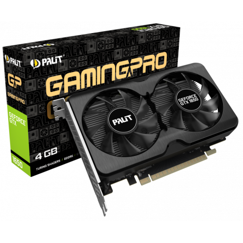 Фото Видеокарта Palit GeForce GTX 1650 Gaming Pro OC 4096MB (NE61650S1BG1-1175A)
