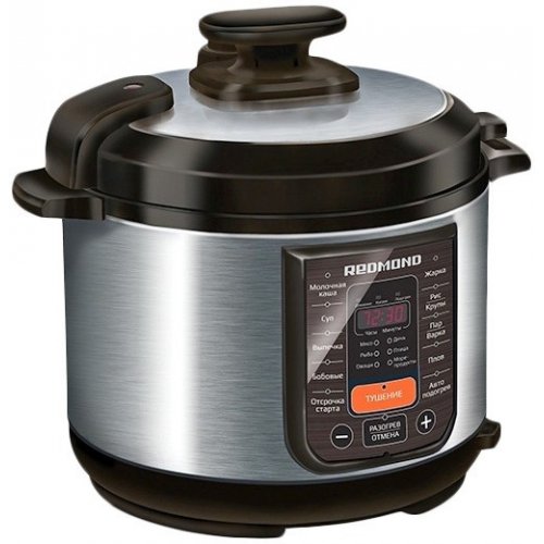 Мультиварка Redmond RMC-PM180 Black купити в Україні: Київ, Львів, Хмельницький, Тернопіль, Івано-Франківськ | Низька ціна, відгуки, характеристики від TELEMART фото