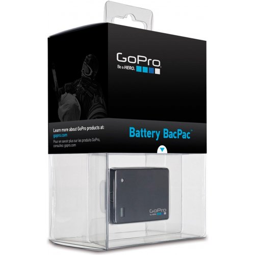 Купить Аккумулятор GoPro Battery BacPac HERO3+ (ABPAK-304) - цена в Харькове, Киеве, Днепре, Одессе
в интернет-магазине Telemart фото