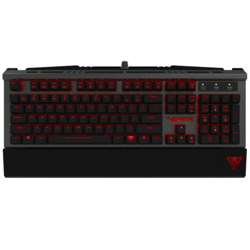 Photo Keyboard Patriot Viper V730 LED Kailh Brown Switch (PV730MBULGM-RU) Black