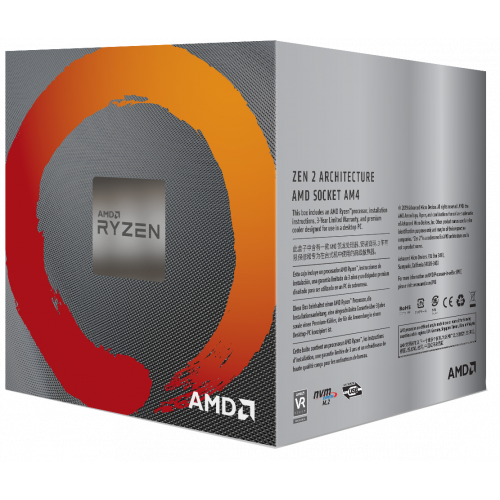 Фото Процессор AMD Ryzen 5 3600XT 4.0(4.7)GHz 32MB sAM4 Box (100-100000281BOX)