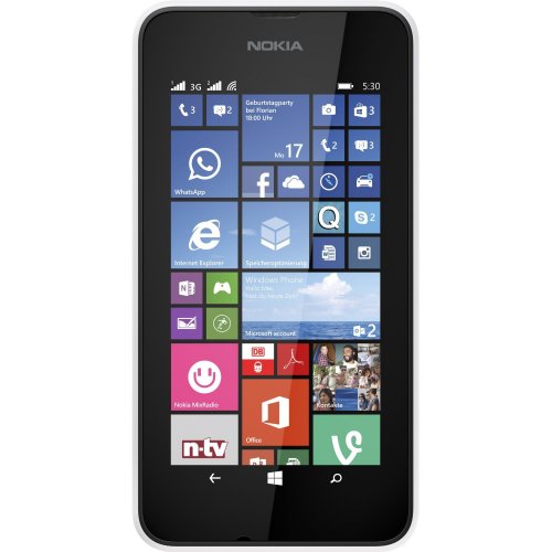 Купить Смартфон Nokia Lumia 530 Dual Sim White - цена в Харькове, Киеве, Днепре, Одессе
в интернет-магазине Telemart фото