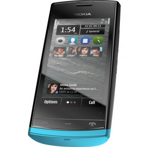 Купить Мобильный телефон Nokia 500 Black (Azure/Red) - цена в Харькове, Киеве, Днепре, Одессе
в интернет-магазине Telemart фото