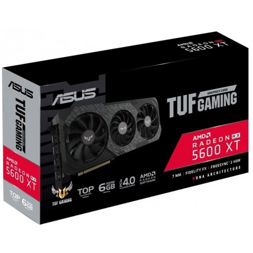Фото Видеокарта Asus TUF Radeon RX 5600 XT Gaming X3 Evo 6144MB (TUF 3-RX5600XT-T6G-EVO-GAMING)