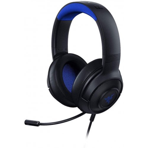 Купити Навушники Razer Kraken X for Console (RZ04-02890200-R3M1) Black/Blue - ціна в Києві, Львові, Вінниці, Хмельницькому, Франківську, Україні | інтернет-магазин TELEMART.UA фото