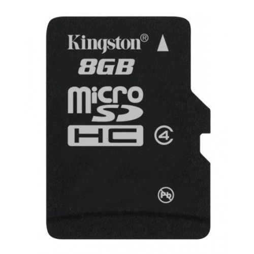 Купить Карта памяти Kingston microSDHC 8GB Class 4 (без адаптера) (SDC4/8GBSP) - цена в Харькове, Киеве, Днепре, Одессе
в интернет-магазине Telemart фото