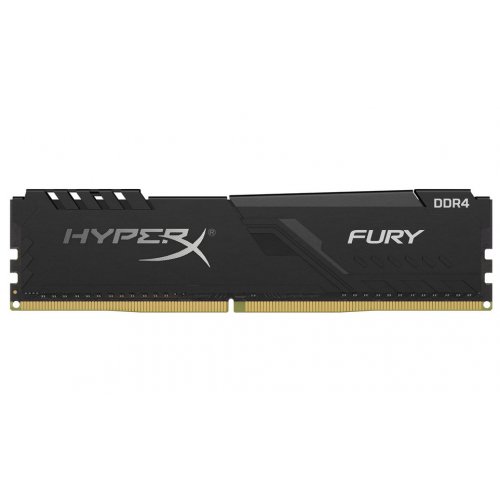 Photo RAM HyperX DDR4 16GB 2666Mhz Fury Black (HX426C16FB4/16)