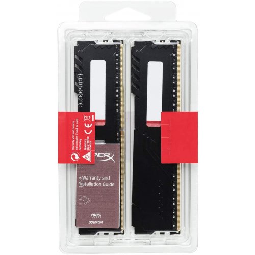 Photo RAM HyperX DDR4 32GB (2x16GB) 3200Mhz Fury Black (HX432C16FB4K2/32)