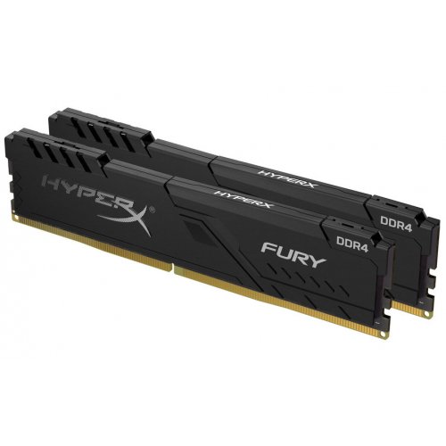 Photo RAM HyperX DDR4 64GB (2x32GB) 3600Mhz Fury Black (HX436C18FB3K2/64)