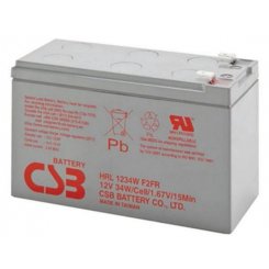 Аккумуляторная батарея CSB 12V 9Ah (HRL1234WF2FR)