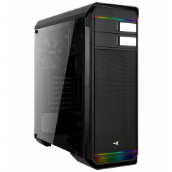 Фото Aerocool Aero-500G RGB Tempered Glass без БП Black