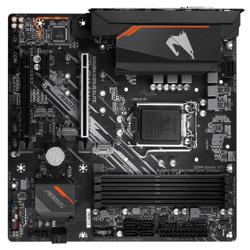Продать Материнская плата Gigabyte B460M AORUS ELITE (s1200, Intel B460) по Trade-In интернет-магазине Телемарт - Киев, Днепр, Украина фото