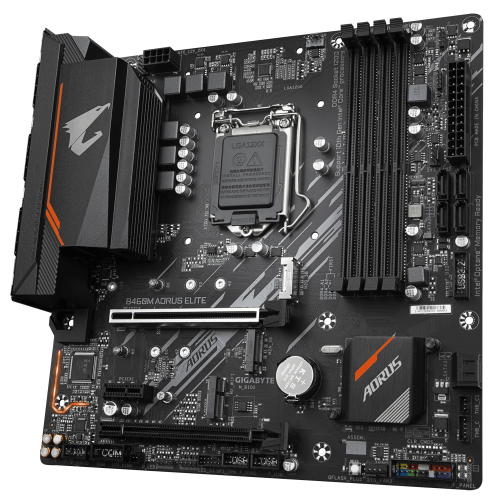 Продать Материнская плата Gigabyte B460M AORUS ELITE (s1200, Intel B460) по Trade-In интернет-магазине Телемарт - Киев, Днепр, Украина фото