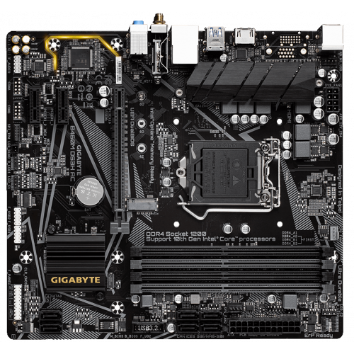Продати Материнська плата Gigabyte B460M DS3H AC (s1200, Intel B460) за Trade-In у інтернет-магазині Телемарт - Київ, Дніпро, Україна фото