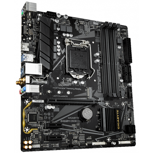 Продати Материнська плата Gigabyte B460M DS3H AC (s1200, Intel B460) за Trade-In у інтернет-магазині Телемарт - Київ, Дніпро, Україна фото