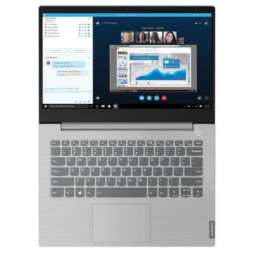 Продать Ноутбук Lenovo ThinkBook 14 (20RV0064RA) Mineral Grey по Trade-In интернет-магазине Телемарт - Киев, Днепр, Украина фото