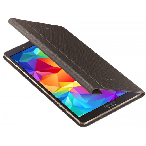 Чехол Samsung Book Cover для Galaxy Tab S 8.4 T700 EF-BT700WSEGRU Electric Brown купити в Україні | Telemart фото