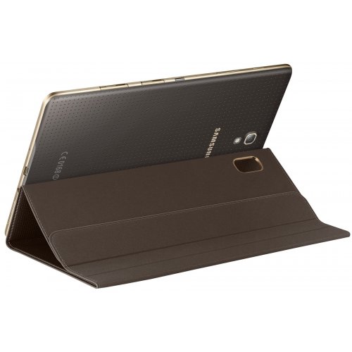 Чехол Samsung Book Cover для Galaxy Tab S 8.4 T700 EF-BT700WSEGRU Electric Brown купити в Україні | Telemart фото