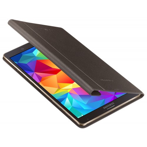 Чехол Samsung Book Cover для Galaxy Tab S 8.4 T701 EF-BT700BSEGRU Electric Brown купити в Україні | Telemart фото